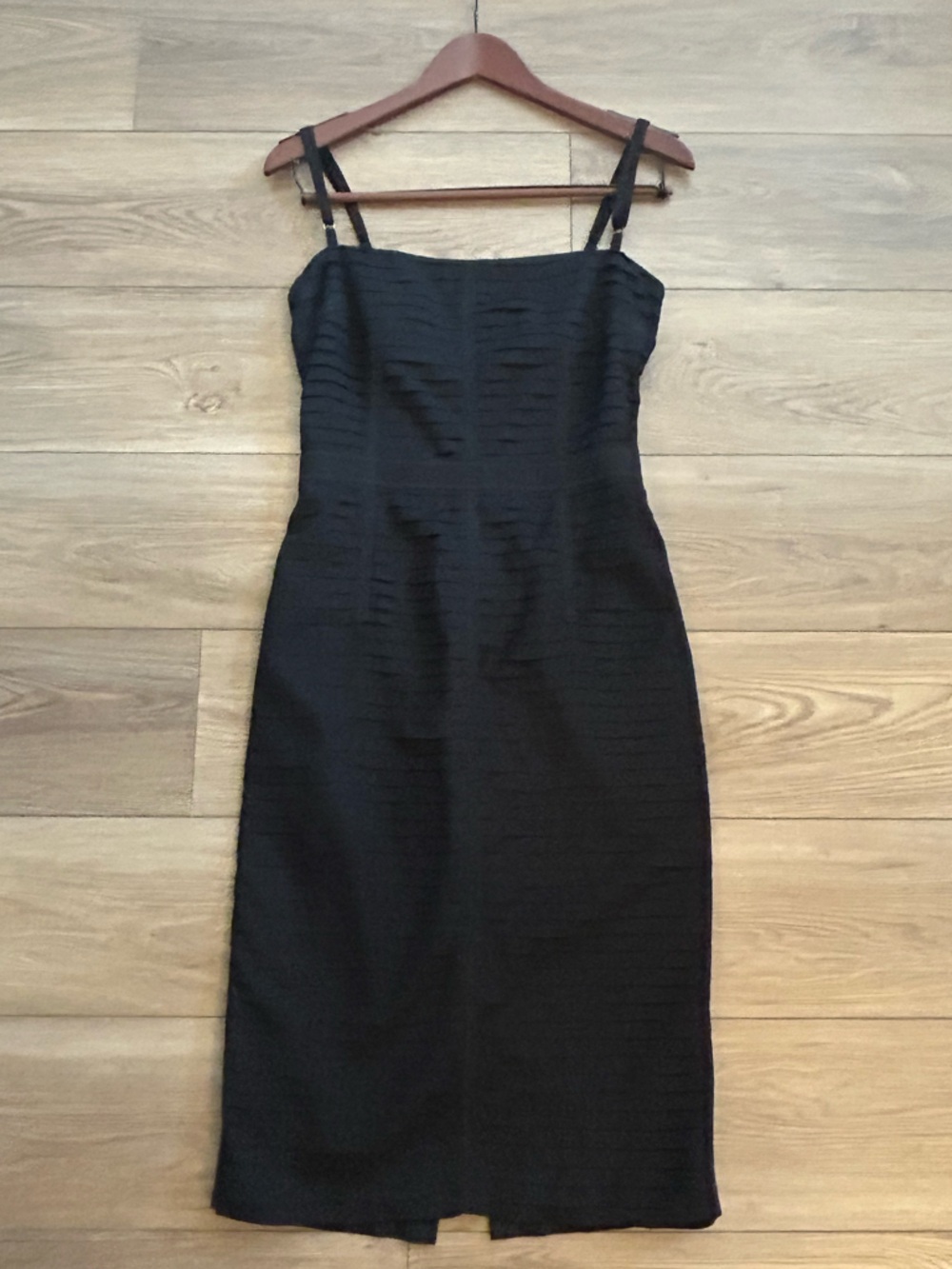 Dolce & Gabbana D&G Black Silk Blend  Midi Dress IT 42 US 6 - Picture 4 of 10